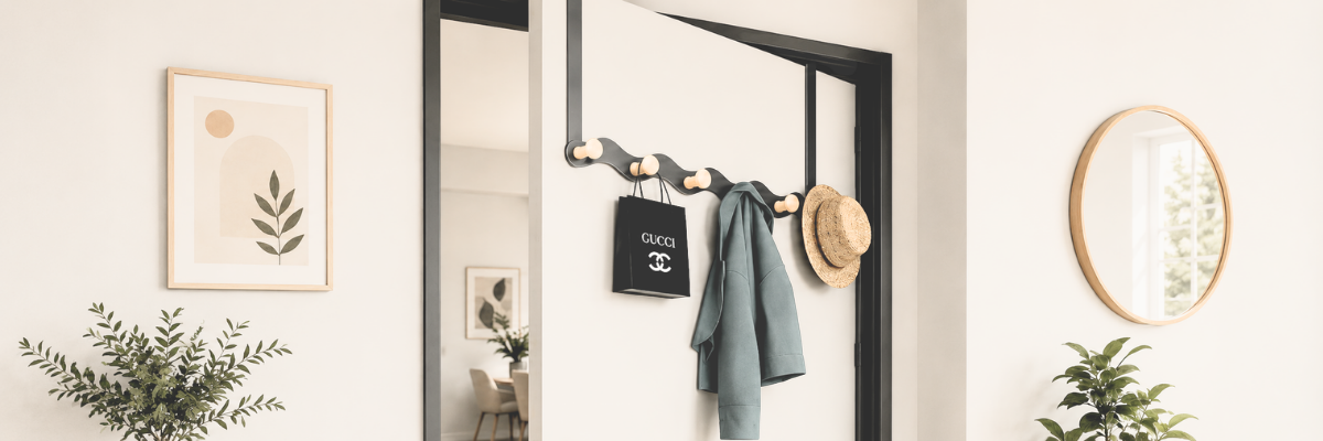 Móc treo cửa nút gỗ trụ Dola Home