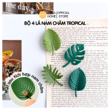Lá nam châm Tropical Dola Home