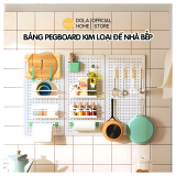 Bảng lỗ Pegboard  khu vực bếp Dola Home