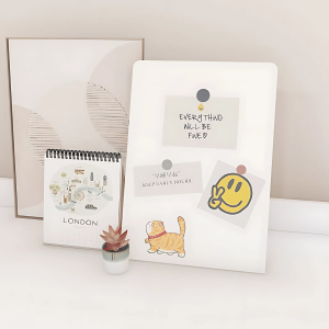 Bảng kim loại màu trắng hiện đại Dola Home