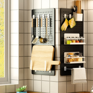 Bảng lỗ Pegboard  khu vực bếp Dola Home