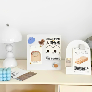 Bảng kim loại màu trắng hiện đại Dola Home