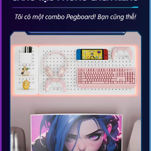 Pegboard Gaming Dola Home - ARCANE 4