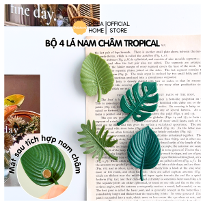 Lá nam châm Tropical Dola Home
