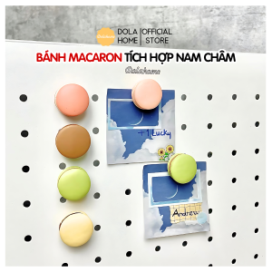 Bánh macaron nam châm Dola Home