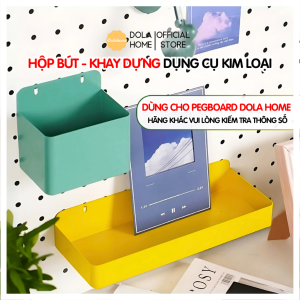 Khay đựng kim loại | Phụ kiện chỉ dành cho Pegboard Dola Home