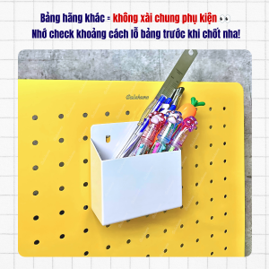 Hộp đựng bút kim loại | Phụ kiện chỉ dành cho Pegboard Dola Home