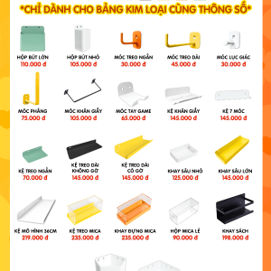 Combo Pegboard máy hút bụi - HB3