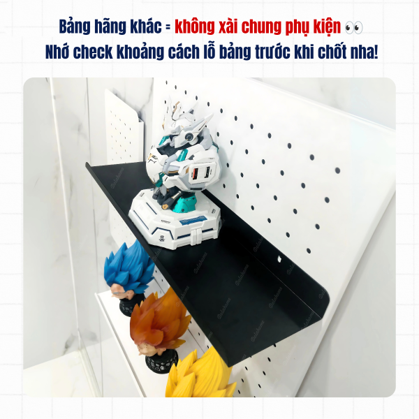 Kệ treo mô hình, dụng cụ | Phụ kiện chỉ dành cho Pegboard Dola Home