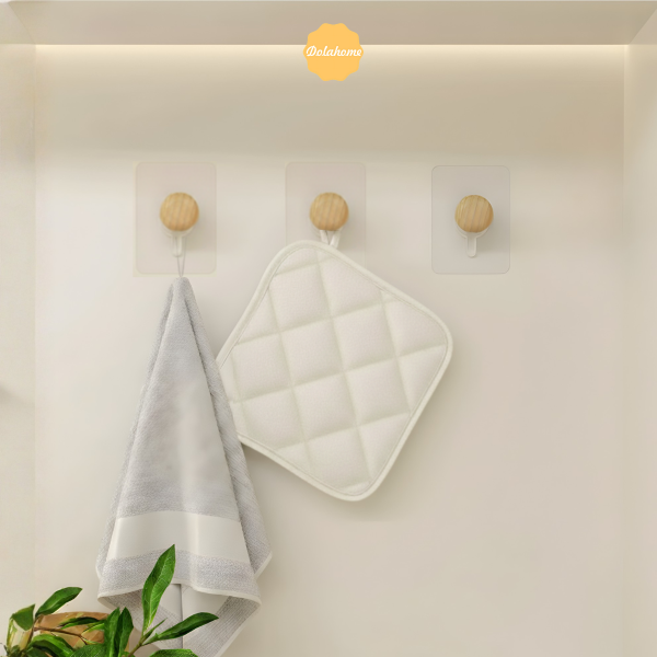 Miếng dán tường nút gỗ Dola Home