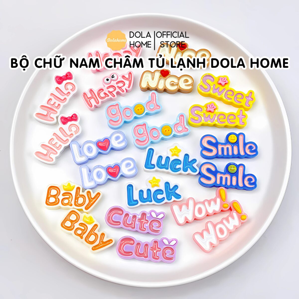 Bộ chữ nam châm Dola Home