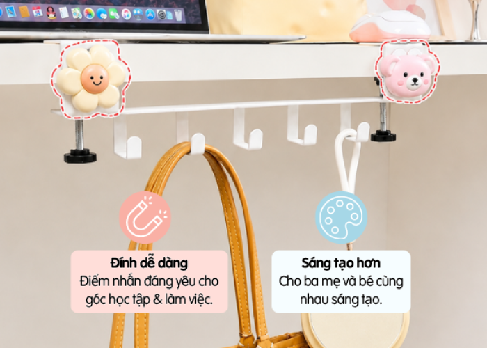 Trang trí theo cách riêng của bé